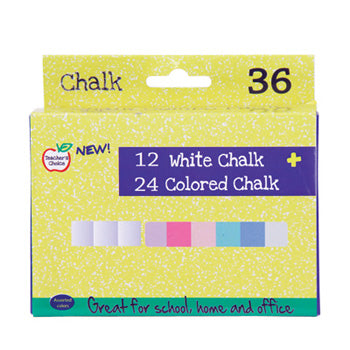 COMBO PACK, 24 ASSORTED, 12 WHITE, 36PK