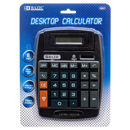 CALCULATOR 8 DIGIT JUMBO – New Era Toner